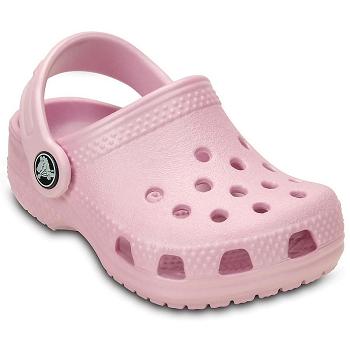 Crocs Littles Clog Ruzove - Detske Dreváky